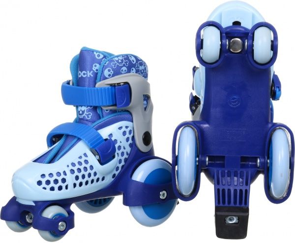 Роликовые коньки р. 30-33 синий