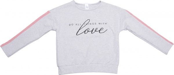 Спортивный костюм Luna Kids для девочки 103548 р.128 серый меланж 103548 