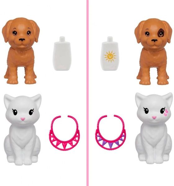 Кукольный набор Barbie яркое превращение день/ночь GPD54