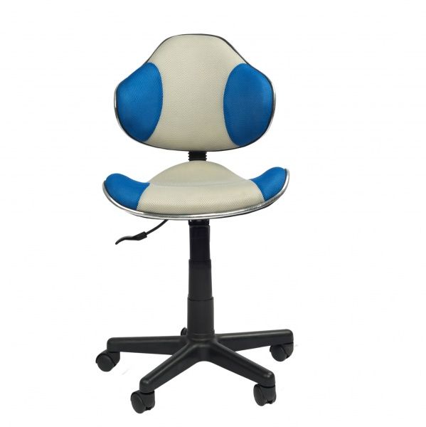 Крісло дитяче STR FW1 сірий/блакитний 