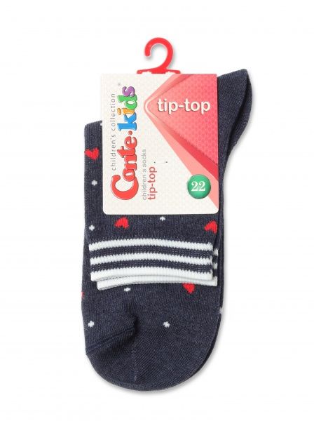 Носки детскиедля девочекдля мальчиков Conte-Kids TIP-TOP 5С-11СП 499 р.22 темно-синий 