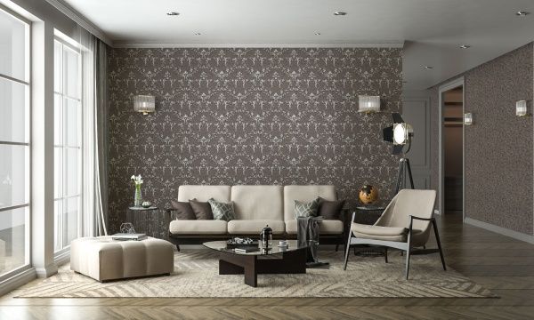 Шпалери вінілові на флізеліновій основі MEGAPOLIS 9085-24 1,06x10,05 м 