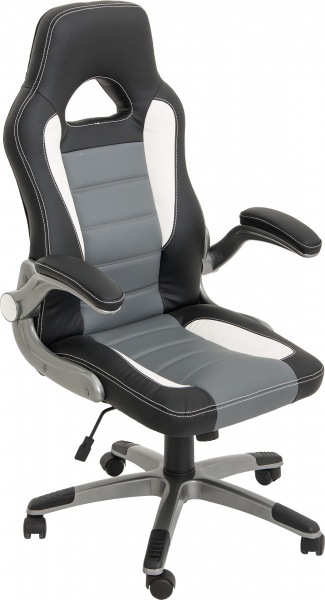 Кресло Nowy Styl Racer Eco-30/Eco-70/Eco-50 черно-серый 