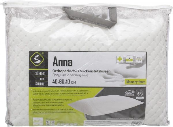 Подушка Anna 40x60x10 см Songer und Sohne