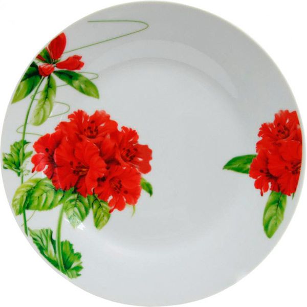 Тарілка обідня Geranium 23 см M0680-F23-8807 Milika