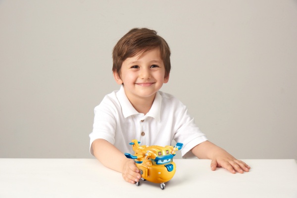 Іграшка-трансформер Super Wings Supercharge Lights&Sounds Donnie Донні світло звук EU740432 