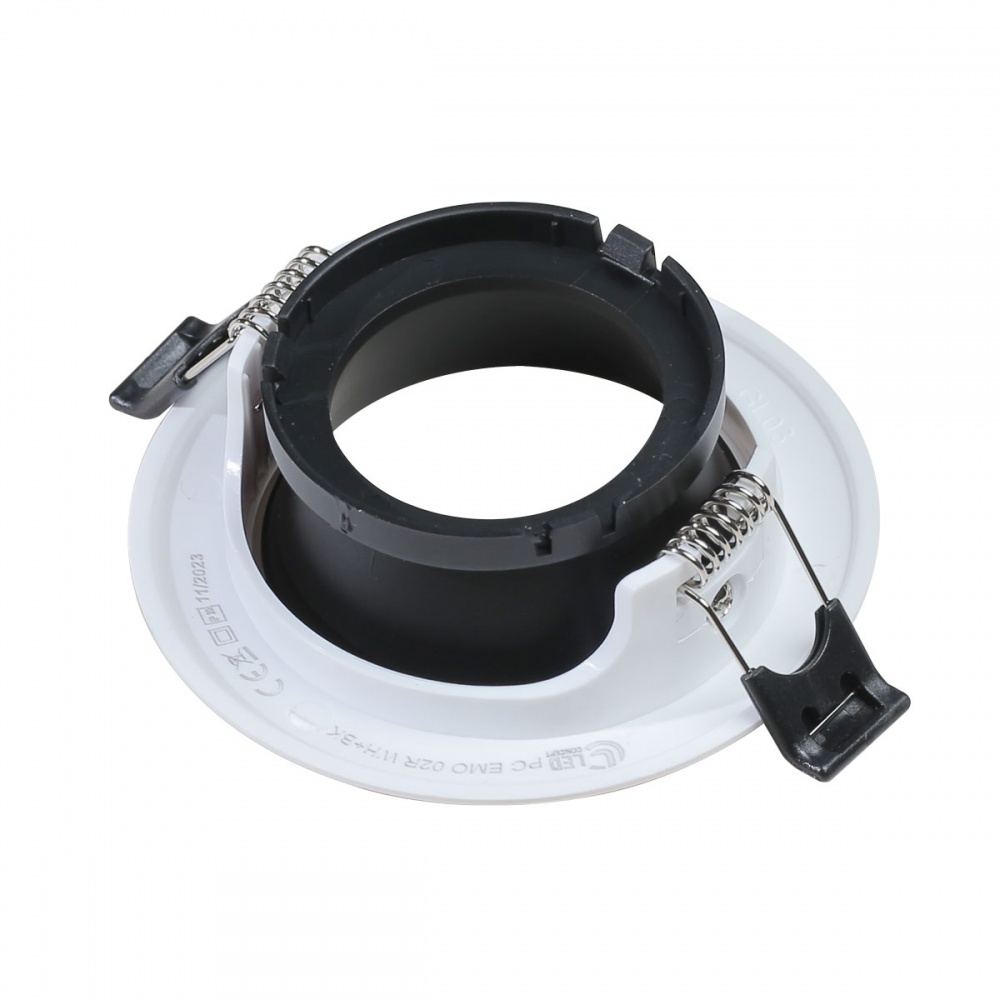 Светильник встраиваемый (Downlight) LED CONCEPT PC EMO 02R MR16 черный с белым