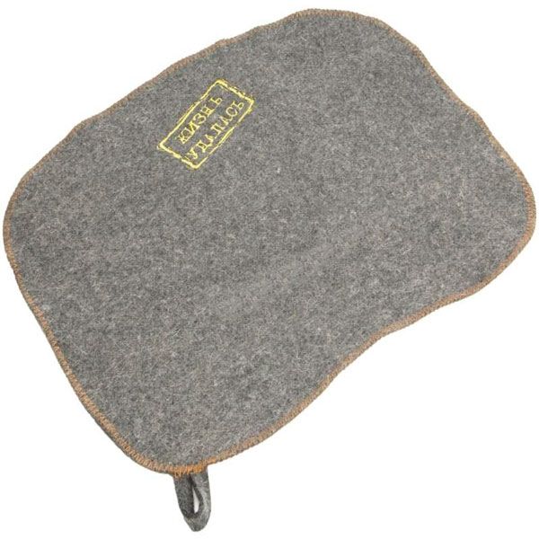 Коврик для сауны Sauna PRO с аппликацией A-027