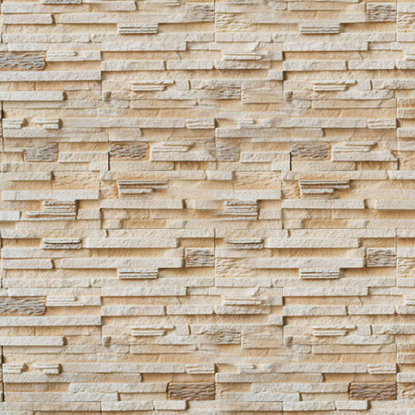 Плитка гипсовая уголок RUSTIKA Верона песочная 1 пог.м 