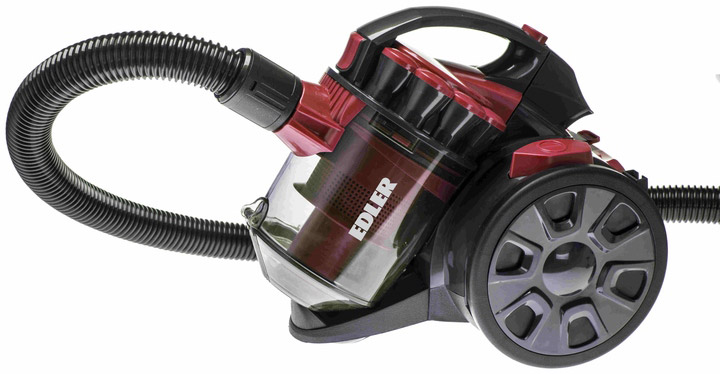 Пылесос EDLER ED-1409RB black/red