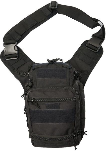 Сумка ESDY чорний 15 л тактична з кобурою