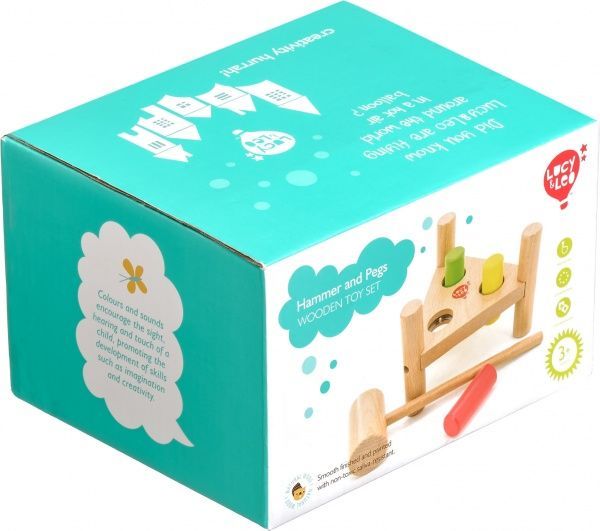 Стучалка Lucy&Leo Гвозди-перевертыши треугольник