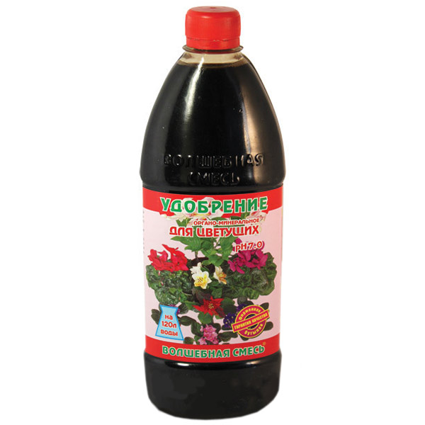Удобрение Волшебная Смесь для цветущих растений 0.5 л