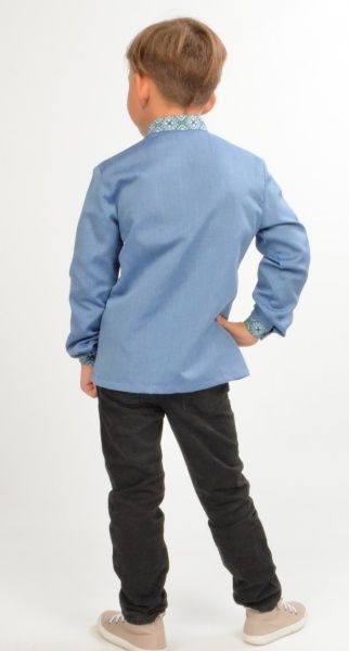 Сорочка Едельвіка р.152 блакитний 1121-18/00 