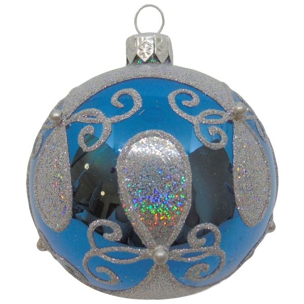 Шар новогодний d80 капля, 1597-11/26032