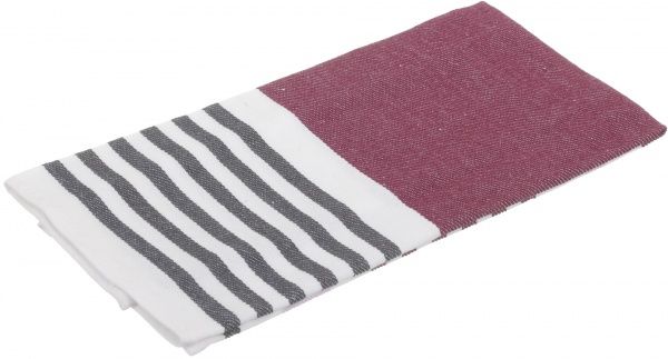 Набір рушників Stripes 40x60 см UP! (Underprice) червоний/смужка 
