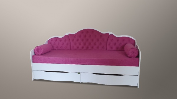 Кровать детская Lion Л-6 90x200 см нимфея альба 