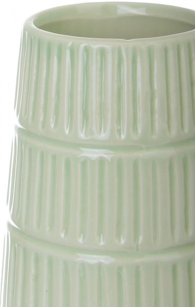 Ваза керамическая салатовая 13,5x25,9 см Dehua
