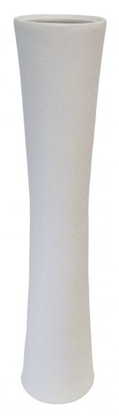 Ваза Труба шовк білий 77 см