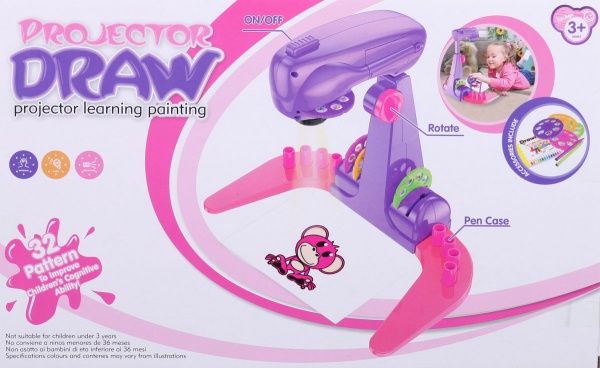 Проектор для рисования Shantou фиолетовый YM133