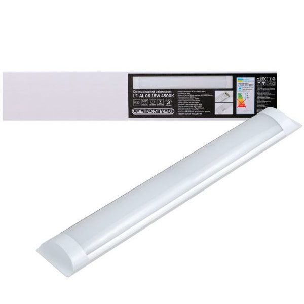 Светильник линейный Светкомплект LF-AL 06 LED 18 Вт 4500 К белый 