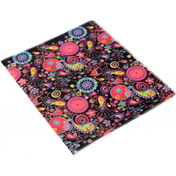 Обложка для тетрадей Полимер 3D Растительный хаос