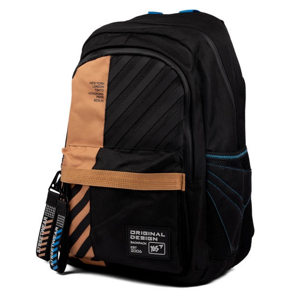 Рюкзак шкільний YES Fashion TS-61 Streetwear чорний