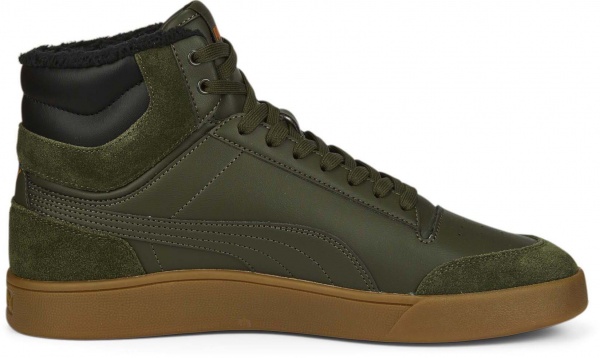 Черевики Puma PUMA SHUFFLE MID FUR 38760902 р.44,5 хакі