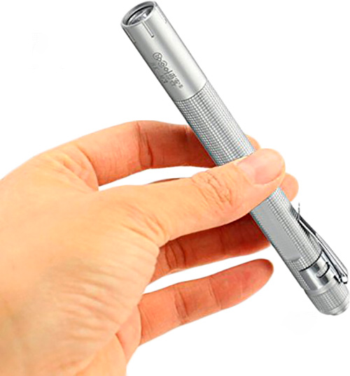 Ліхтар Electraline 0,5W 30LM 58044 чорний