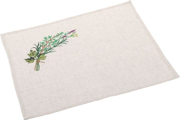 Комплект салфеток Эдельвика «Прованськие травы» 1123-18/00 32x32 см льняной 