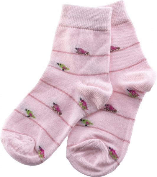 Шкарпетки дитячі для дівчаток Duna ЧО 456 р.14–16 світло-рожевий 