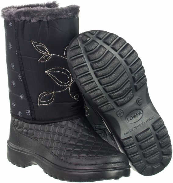 Сапоги Гофра р.3940 черный