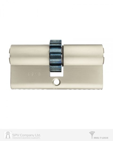 Цилиндр Mul-T-Lock INTEGRATOR 33x33 ключ-ключ 66 мм никель CGW