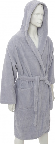 Халат Durutex р. M сірий Hooded 