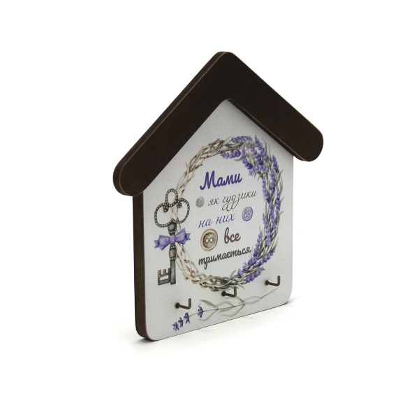 Ключниця GrayCat Мами як гудзики 18х18 см (кмм0105)