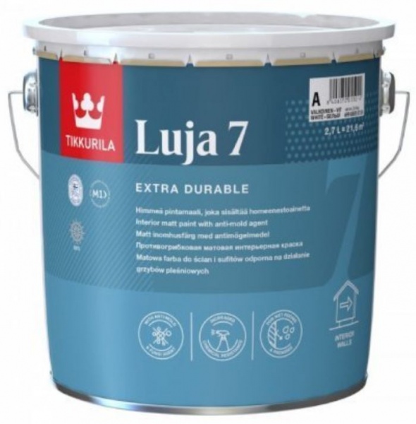 Фарба акрилатна TIKKURILA Луя 7 шовковистий мат 0,9л 
