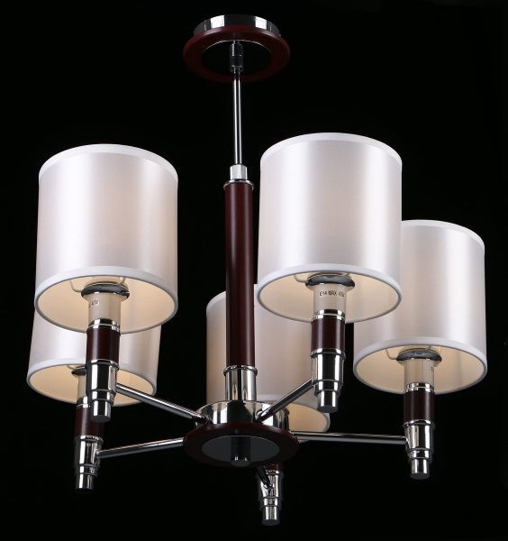 Люстра Arte Lamp A9519LM-5BR 5x40 Вт E14 коричневый 9519 