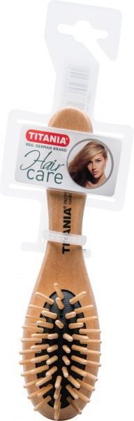 Щітка для волосся TITANIA дерев’яна 2820