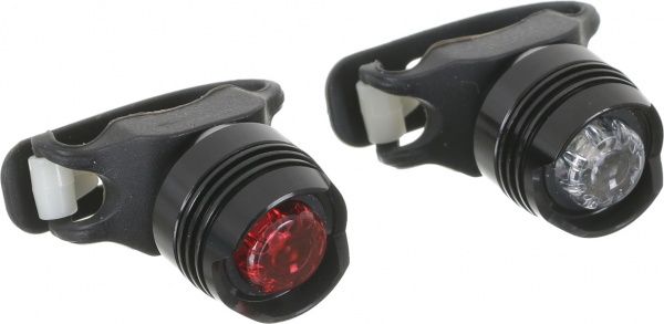 Фонарь велосипедный LP Electro с габаритами LP-9372 черный 