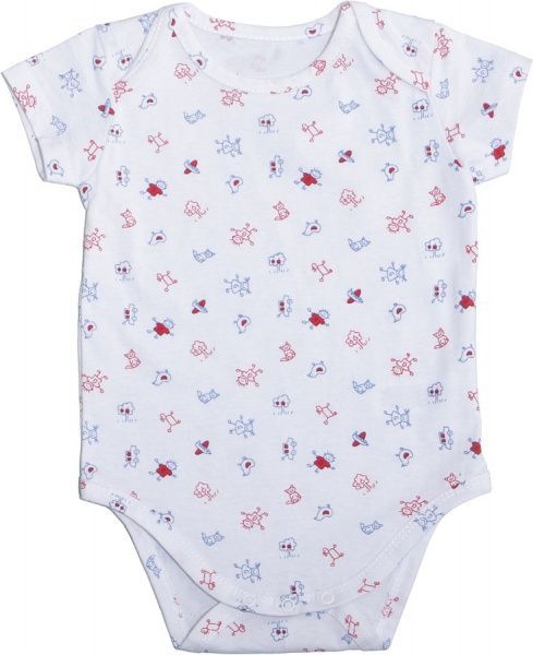 Комбинезон детский Фламинго р.80 белый 136-117 