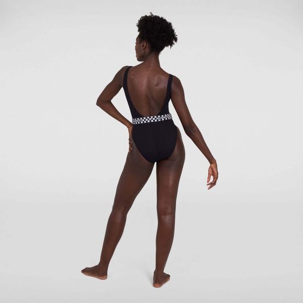 Купальник Speedo BELTED_DEEP_U-BK_1PC_AF 8-123630001 р.40 черный