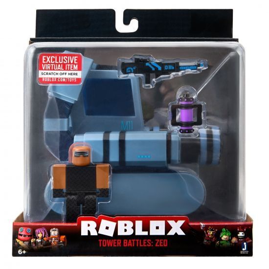 Набір фігурок з аксесуарами Jazwares Roblox Large Vehicle Tower Battles: ZED W8 ROB0340 