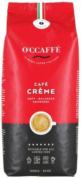 Кава в зернах O'CCAFFE Cafe Creme 1000 г (8013663001118)