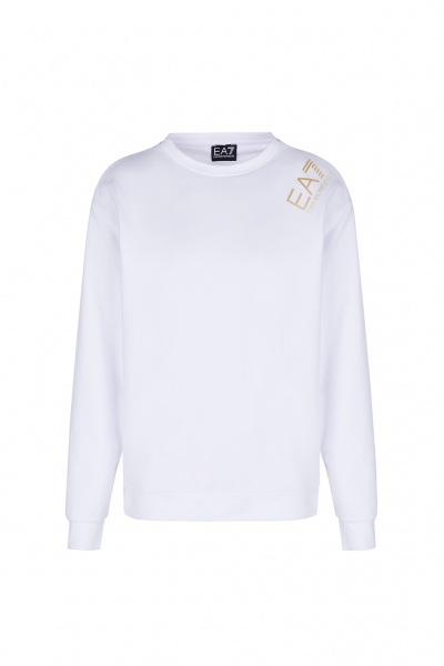Свитшот EA7 SWEATSHIRT 3KTM20-TJ31Z-1100 р. L белый