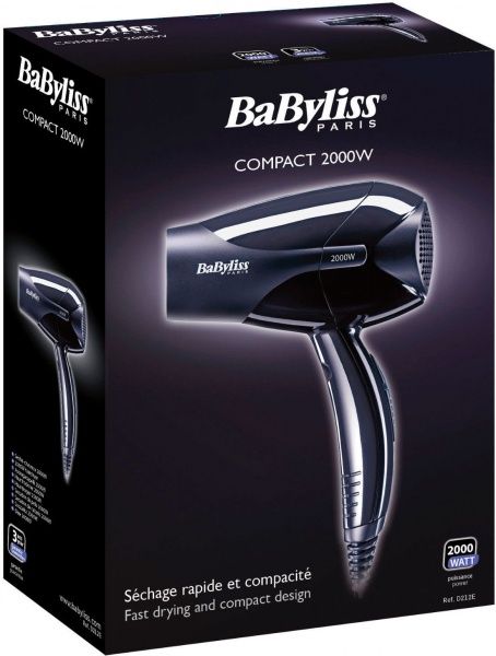 Фен BaByliss D212E 
