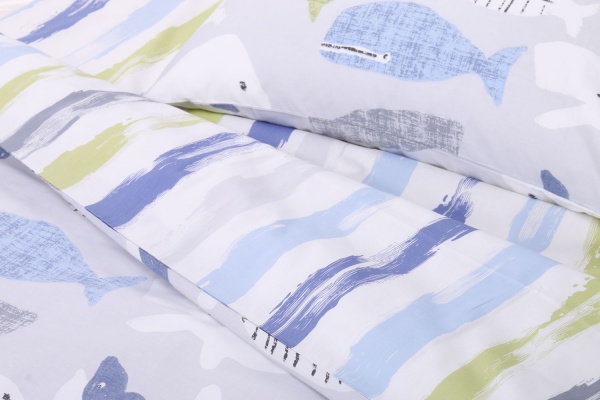 Комплект постельного белья NANTONG розовый с рисунком