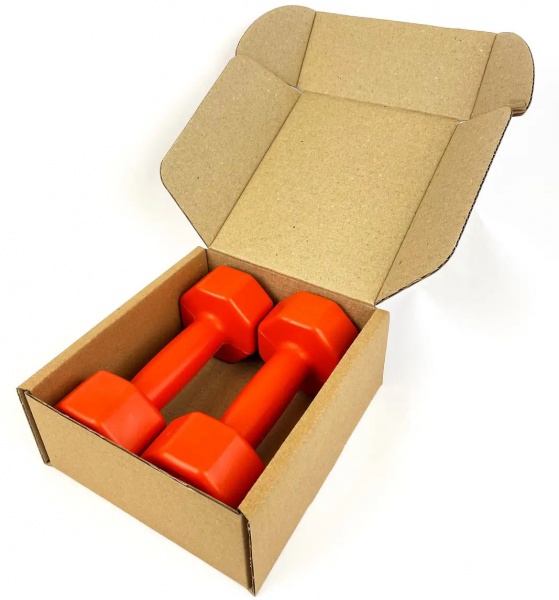 NEO-SPORT Гантелі 2 шт по 4 кг. Neo-Sport сірий 