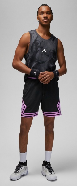 Шорти Nike M J DF SPRT DMND SHORT DX1487-011 р. S чорний