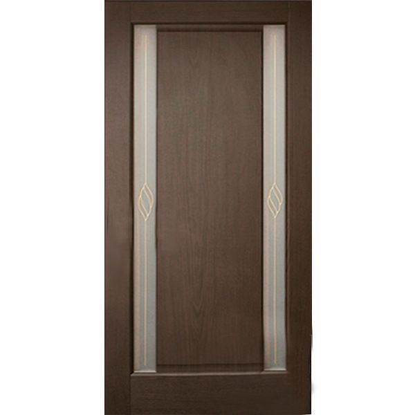 Двері полотно ОМіС Венера 80 см венге димчатий зі склом