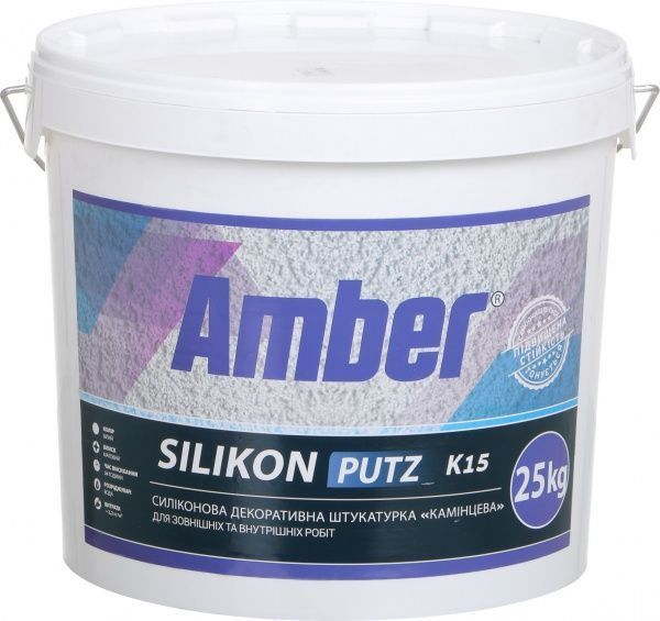Структурная штукатурка Silikon putz K15 25 кг белый